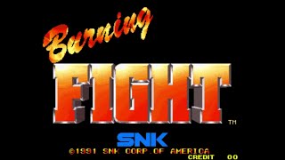 Burning Fight(Arcade) - Full Playthrough as Duke Edwards