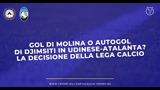 [SFOGO] LA LEGA HA ROTTO IL C**** !! E'GOL O AUTOGOL MOLINA?SCANDALO PER IL FANTACALCIO, COERENZA 0!