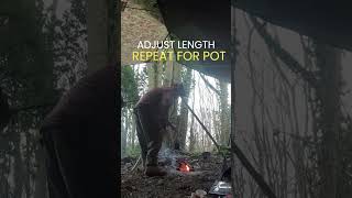 Boiling Water with a Tripod #nature #relaxing #wildcamping #camping #free #freedom #tripod #wild