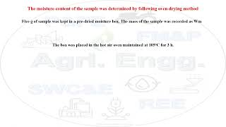 Determination of moisture content of a food sample #biochemistry #foodscience #microbiology #food