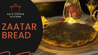 ZAATAR BREAD | LEBANESE BREAD |  MANAKISH | FATAYER