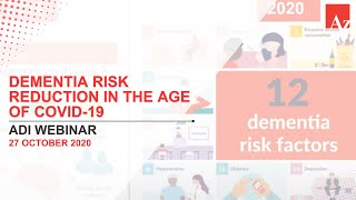 Dementia risk reduction in the age of COVID-19