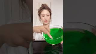 ASMR | China , eating fast  , jelley , ice cream , sweet food