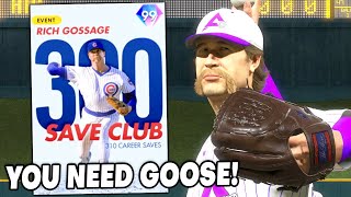 99 DIAMOND GOOSE GOSSAGE is INSANE! MLB The Show 21 Diamond Dynasty