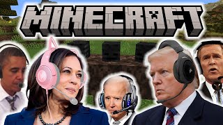 US Presidents Play Minecraft 5