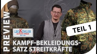 Preview KBS (Kampf-Bekleidungs-Satz) Flecktarn von Leo Köhler - Einsatzkampfjacken Teil 1