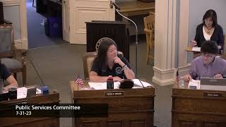 Public Services Committee 7-31-23