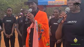 Reggae artists Pato Banton and Antoinette Rootsdawtah sponsor a syntropic wokshop in Kitui