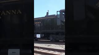 Ex Lackawanna No 426 EMC Switcher running in Scranton PA Steamtown National Historic Site