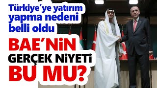 BAE'nin gerçek niyeti bu mu? Türkiye'ye yatırım yapma nedeni belli oldu