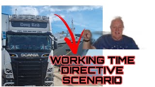 HGV WORKING TIME DIRECTIVE ADVICE #truck #hgv #lorry