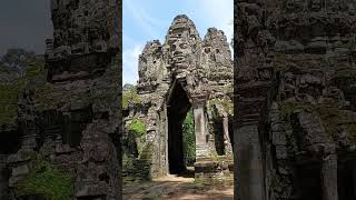 East Gate of Angkor Wat Temple #angkorthom #eastgateofangkorthom #siyapouv