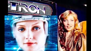 Cindy Morgan as Yori & Bruce Boxleitner in TRON (1982) Jeff Bridges