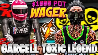 I WAGERED A TOXIC LEGEND FOR $1000 POT 1V1 IN STAGE ON NBA 2K23!! LETS JUST SAY IT GOT SUPER TOXIC..