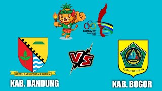 KAB. BANDUNG vs KAB. BOGOR