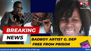 DIDDY SCARED🤔 G. DEP RELEASED FROM PRISON😲 #diddy #nodiddy #badboy #harlem #inmates #prisonreform