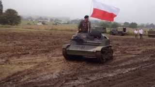 TKS Polish tankette 1939 Part:1 The War & Peace Revival Show 2014