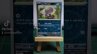 3d Paldean Wooper Pokemon Card #zombiegrimm #pokemonviral #fyp #pokemontcg #fypviral #linkinpark