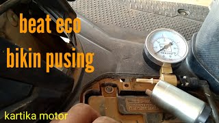 beat eco mbrebet bikin pusing...ternyata cuma ini penyebabnya...