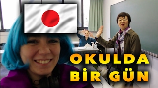 JAPONYA'DA ÜNİVERSİTEDE BİR GÜN || JAPONYA'DA OKUYORUM