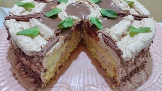 Mint cake - Torta de menta