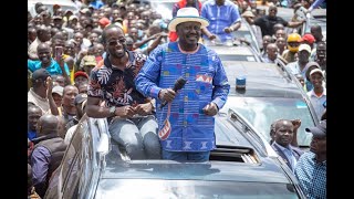 LIVE:RAILA ODINGA AND AZIMIO BRIGADES LEADS OFFICIAL MAANDAMANO TO REMOVE RUTO!!!!!!