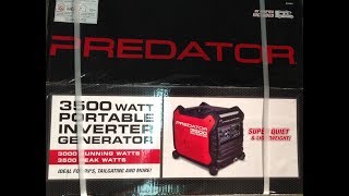 Harbor Freight Predator 3500 Inverter Generator Review