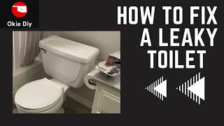 How to repair a leaky toilet or a constantly running toilet #toilet #toiletrepair #diy