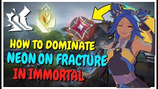 How I DOMINATE as NEON on FRACTURE!!