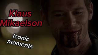 Klaus Mikaelson making iconic threats for 2 minutes straight...