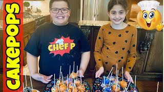 Yummy cake pops by Chef P and his friend Giselle!!! | Chef P