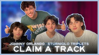 Johnny Orlando & Sturniolo Triplets Talk Through Their Sibling Fights 👀 | Claim A Track: Episode 4