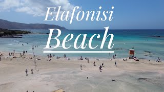 Elafonisi Beach Crete Greece Drone Video