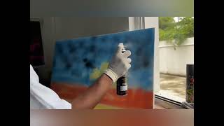 crAzy art Workshop on canvas by Shivang shah