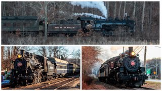 3 Iron Horses on the Valley Railroads North Pole Express