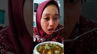 Jangan lupa makan ya ges #streetfoodindonesia #asmr #mukbang #shorts