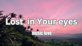 Lost in your eyes, music love (lyrics) English Romantic Song 🎵❤️