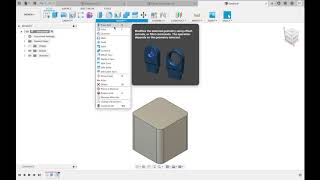 Drawing a Cube in Fusion 360