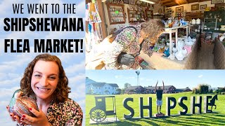 COME WITH ME TO THE SHIPSHEWANA FLEA MARKET! SHOP WITH ME AND HAUL!