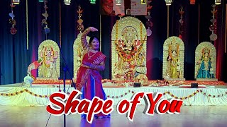 Shape of you | Kathak Fusion | Classical dance | Anashmita Saha | Ed Sheeran | Kumar Sharma