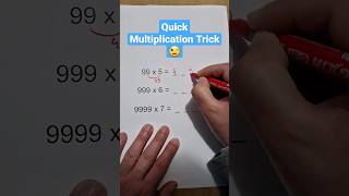 How to Make Multiplication Easy and Fun 😉 #shorts #multiplication