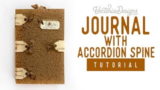 Journal With Accordion Spine | Tutorial | I'm a Writer Part 2