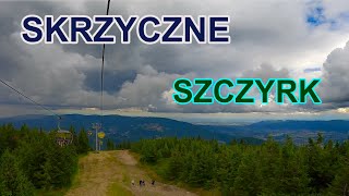 Szczyrk 🚠 zjazd koleją linową Skrzyczne – Jaworzyna – Szczyrk 2023 | Beskid Śląski