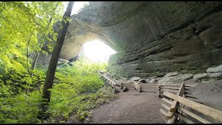 The Natural Arch, McCreary County, Kentucky #kentucky #danielboonenationalforest #rockformations