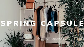 10 PIECES, 26 OUTFITS| SPRING CAPSULE| NYC MOM APPROVED live&wear NEAT