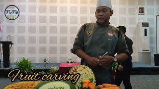 Teknik Fruit carving | Chef Subeny