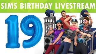 19TH ANNIVERSARY LIVESTREAM! Maxis Monthly! [The Sims 4 Info/News]