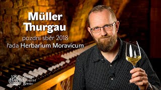 Víno před kamerou - Müller Thurgau 2018 PS, řada Herbarium Moravicum