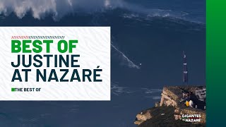 O melhor de Justine Dupont nas ondas Gigantes de Nazaré