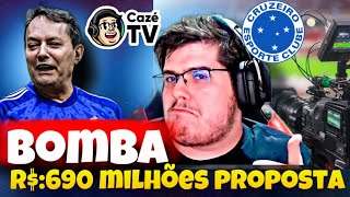 🔥💣BOMBA: JOGOS DO CRUZEIRO NA CAZÉ TV! R$:300 MILHÕES CHEGANDO? E MAIS